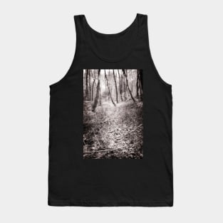 Off the path through the leaves Tank Top